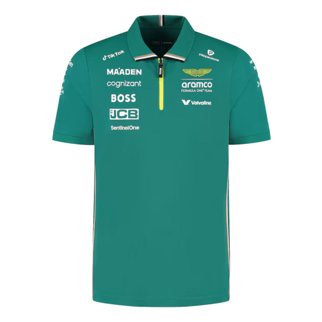 Aston Martin Aramco Cognizant F1 2025 Team Polo