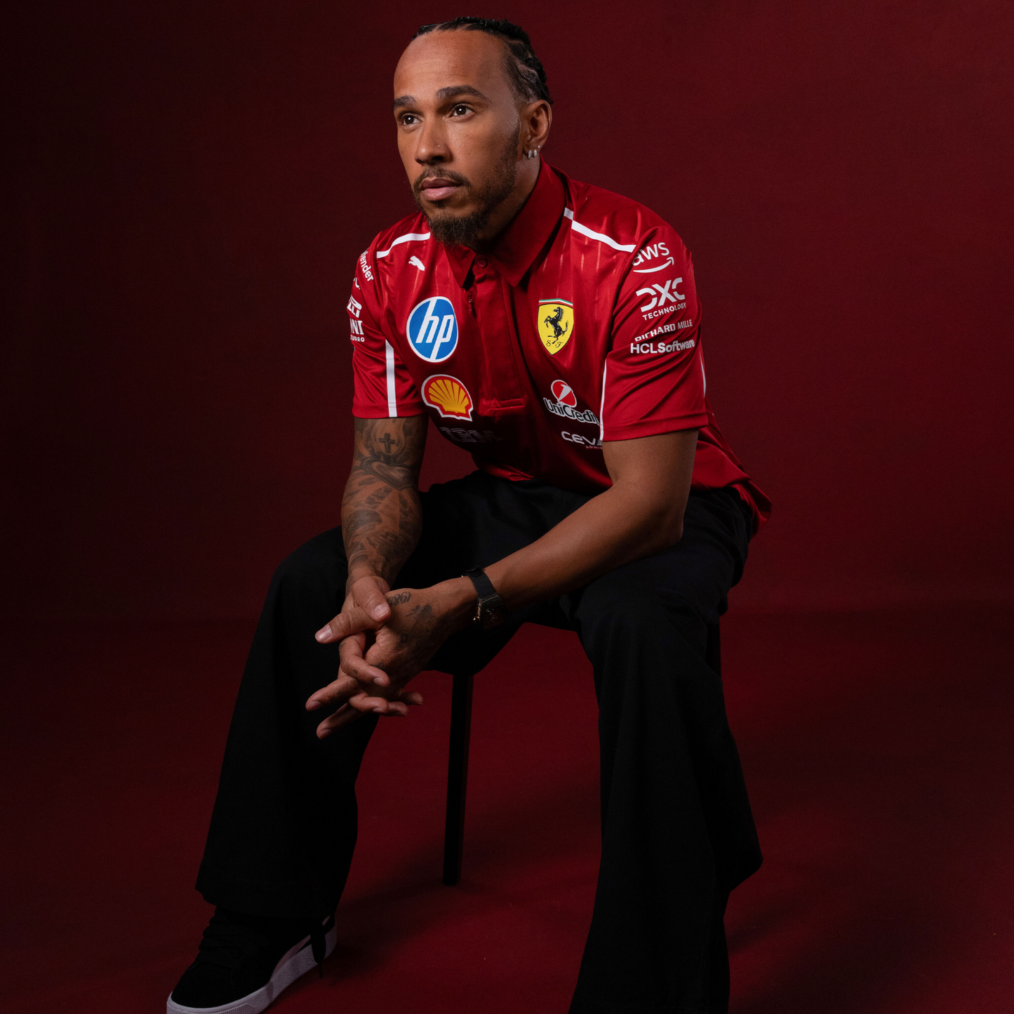 Scuderia Ferrari 2025 Team Polo - Unisex