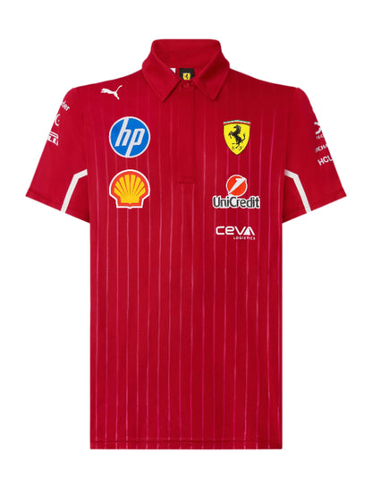 Scuderia Ferrari 2025 Team Polo - Unisex